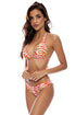 Luli Fama Love Me Wild Triangle Halter Top
